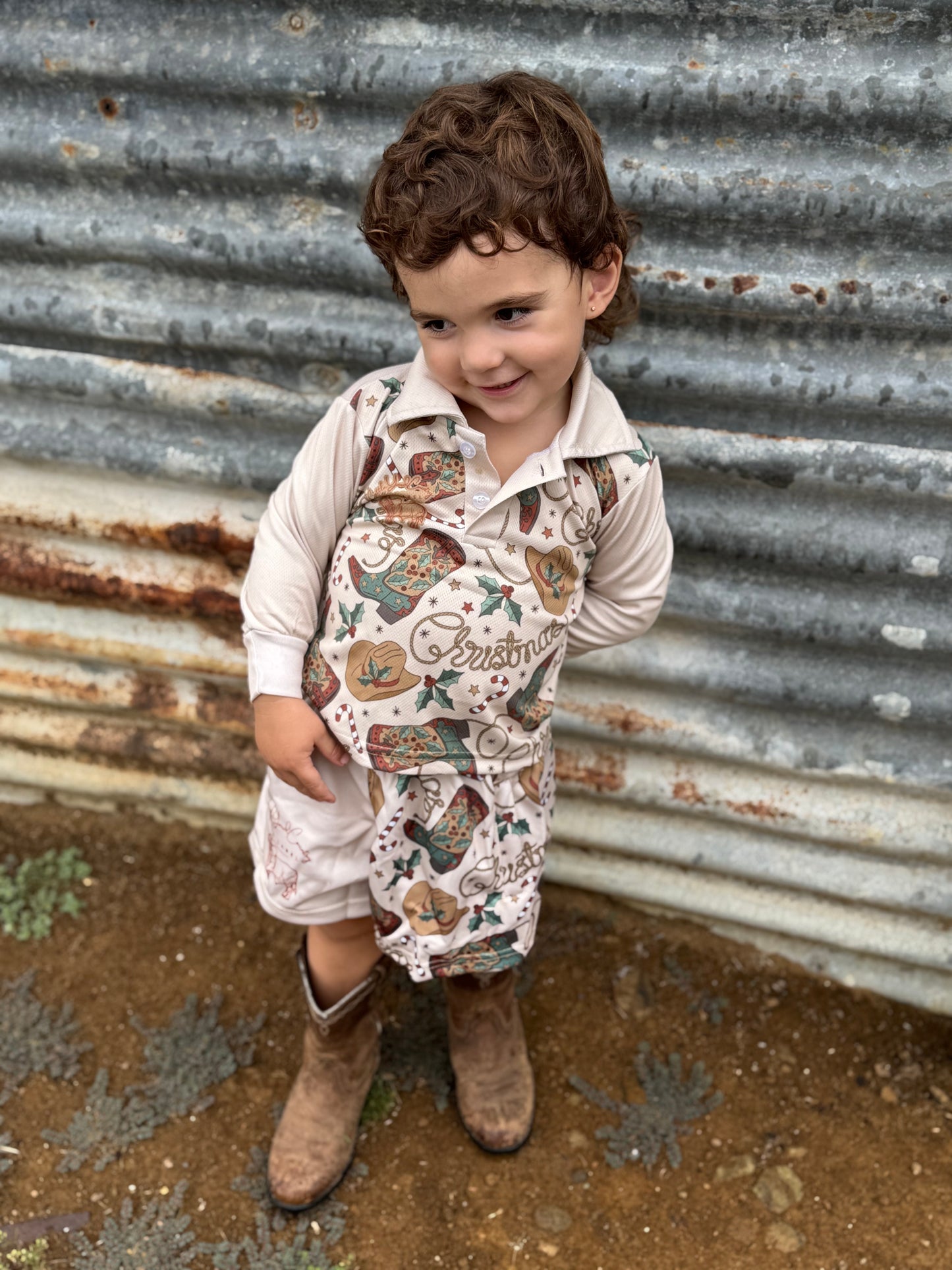 Christmas fishing shirt