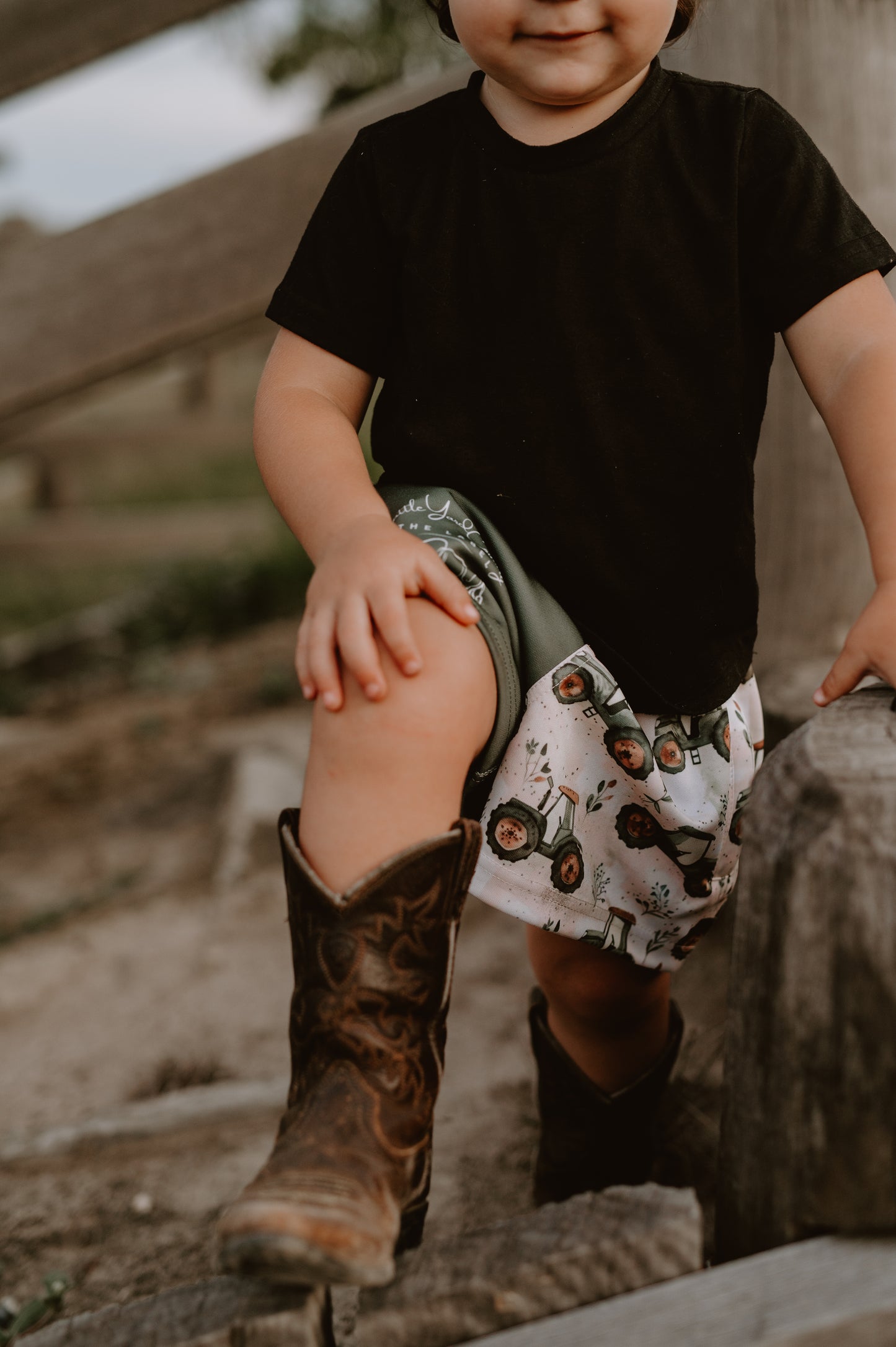 Little green tractors