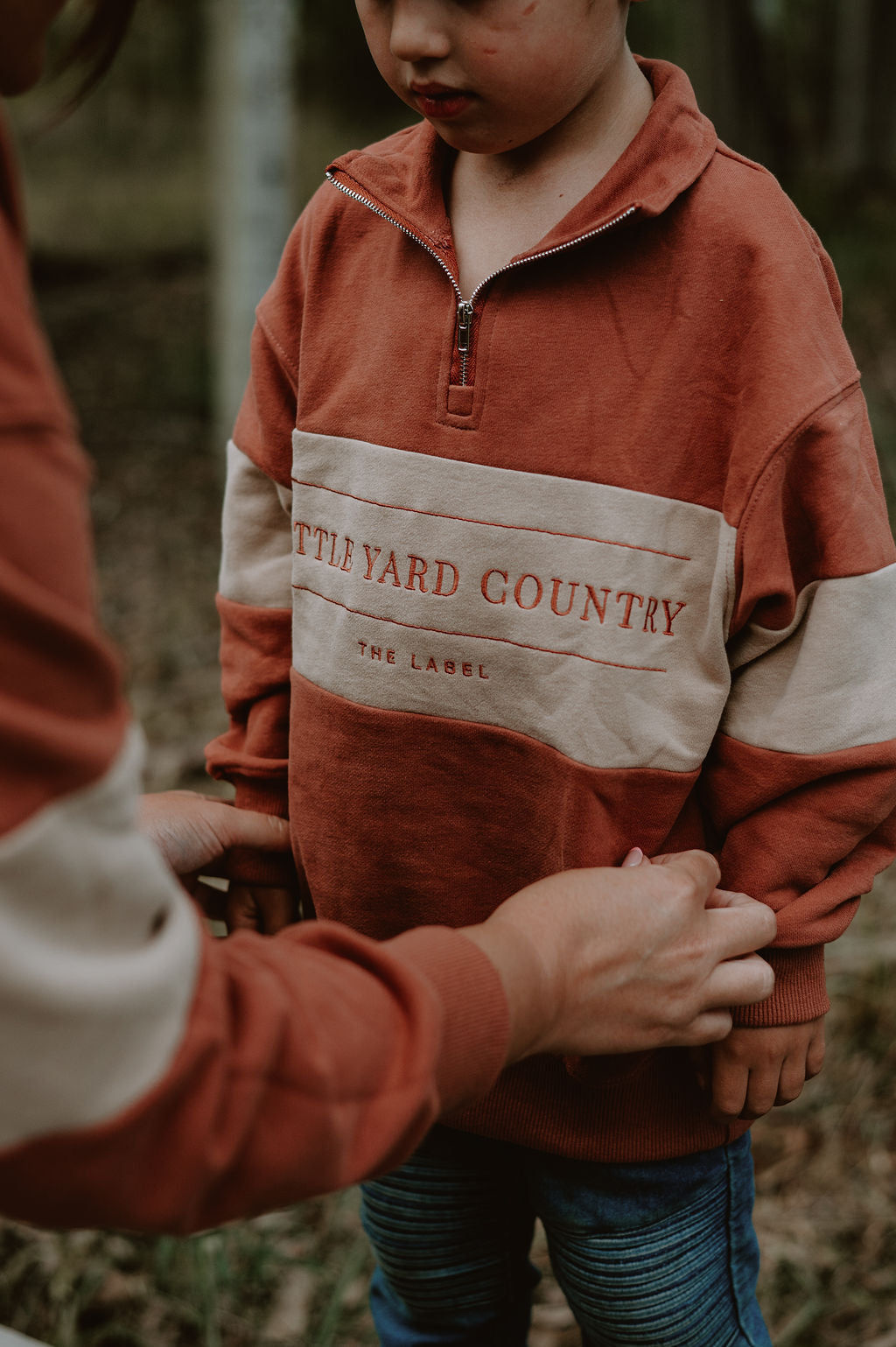 Rust zip jumper