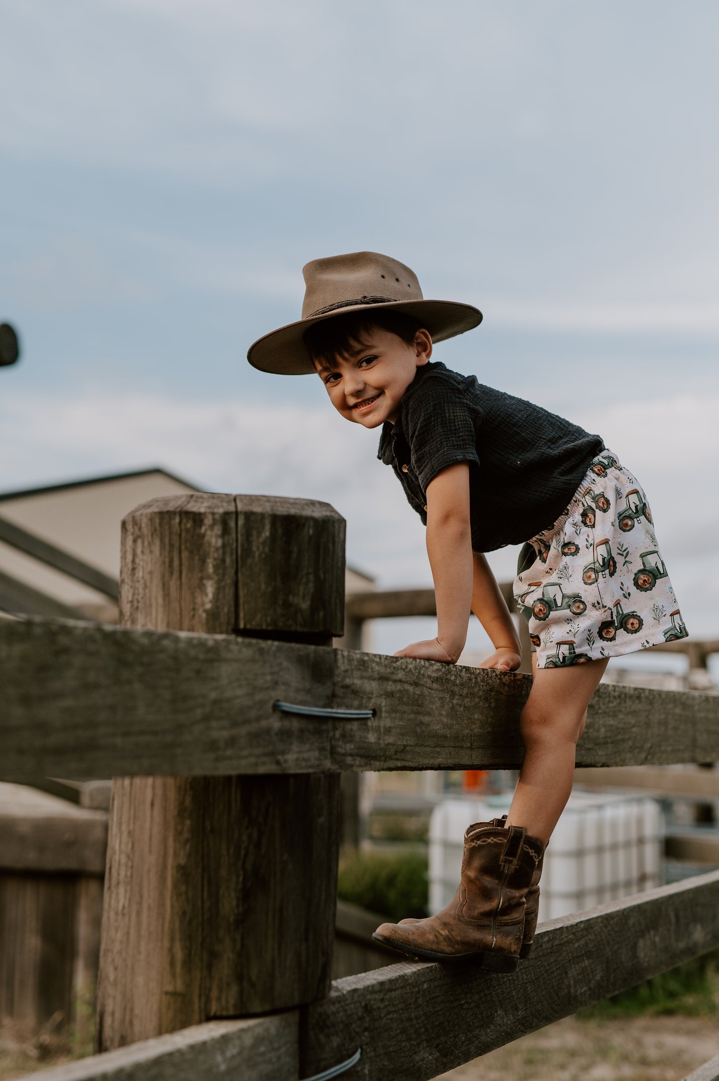 Little green tractors