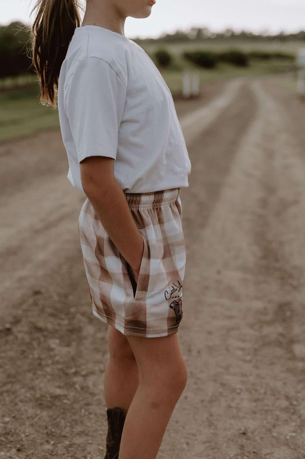 Texas Check shorts