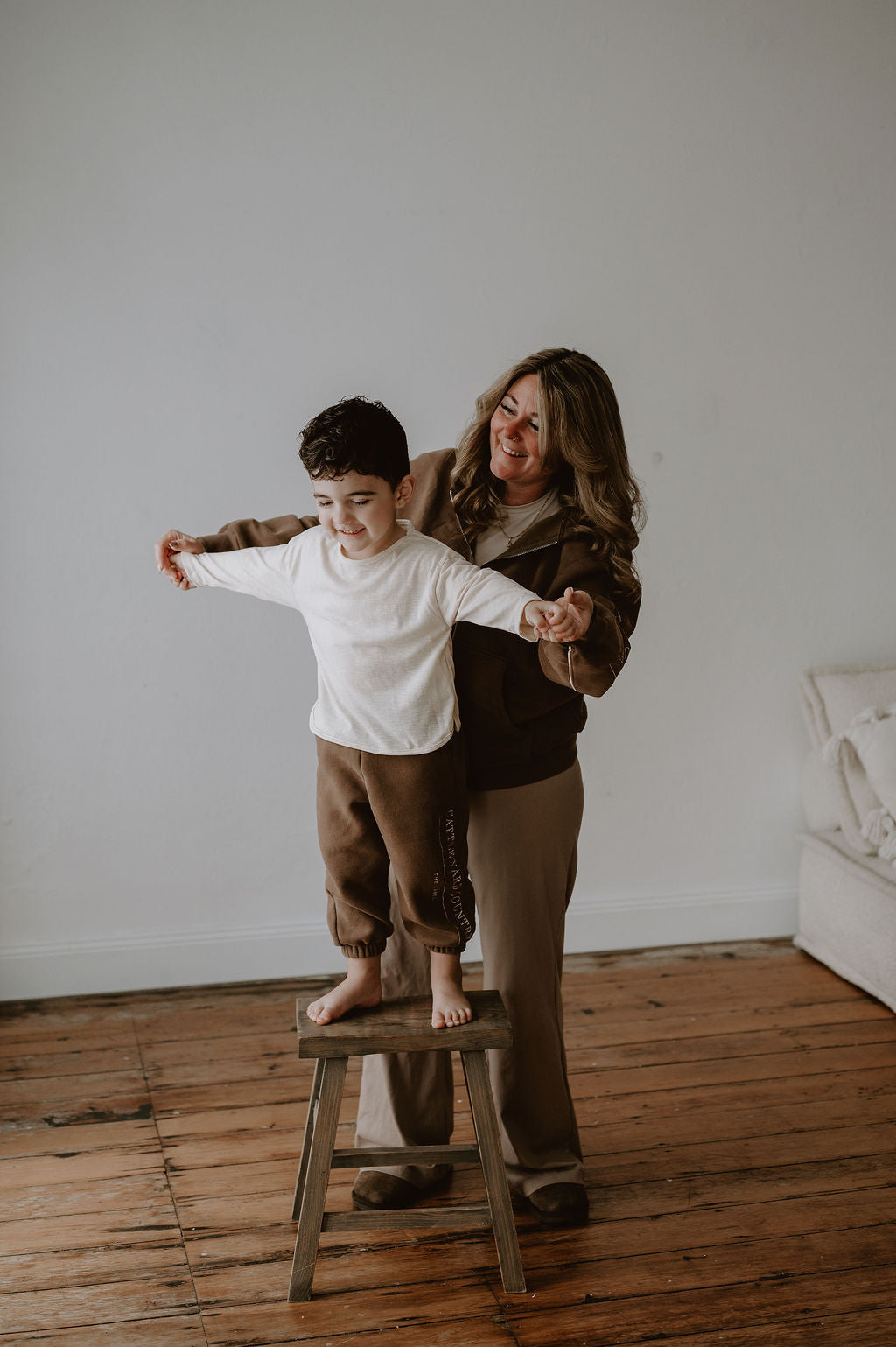 Chocolate track pants