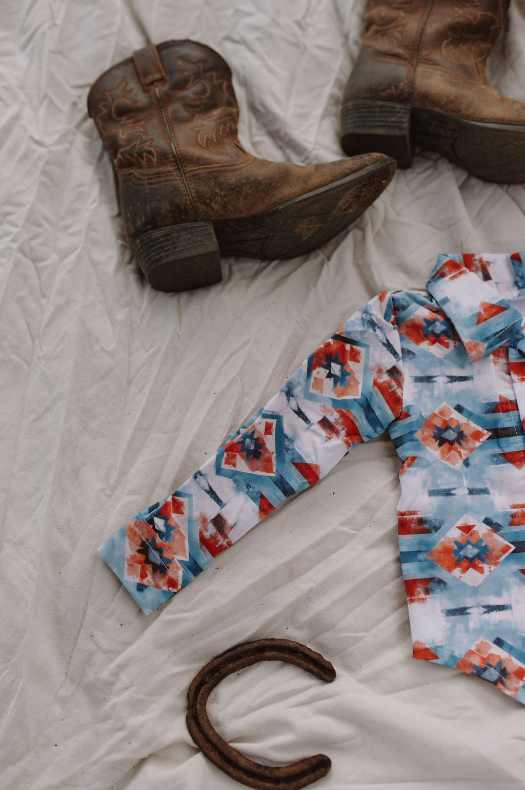Aztec button up