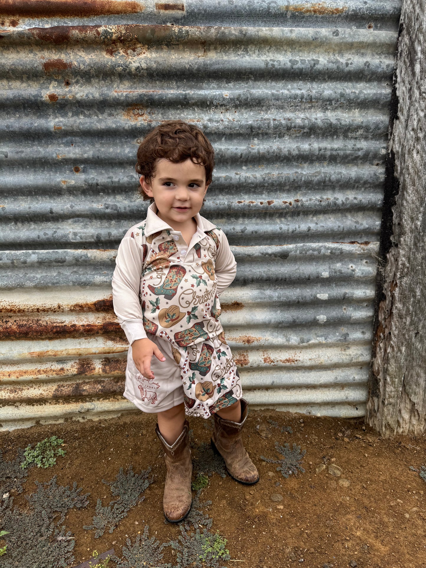 Christmas fishing shirt