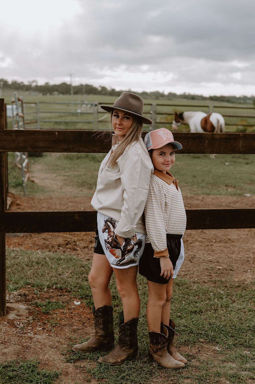 Retro cowgirl
