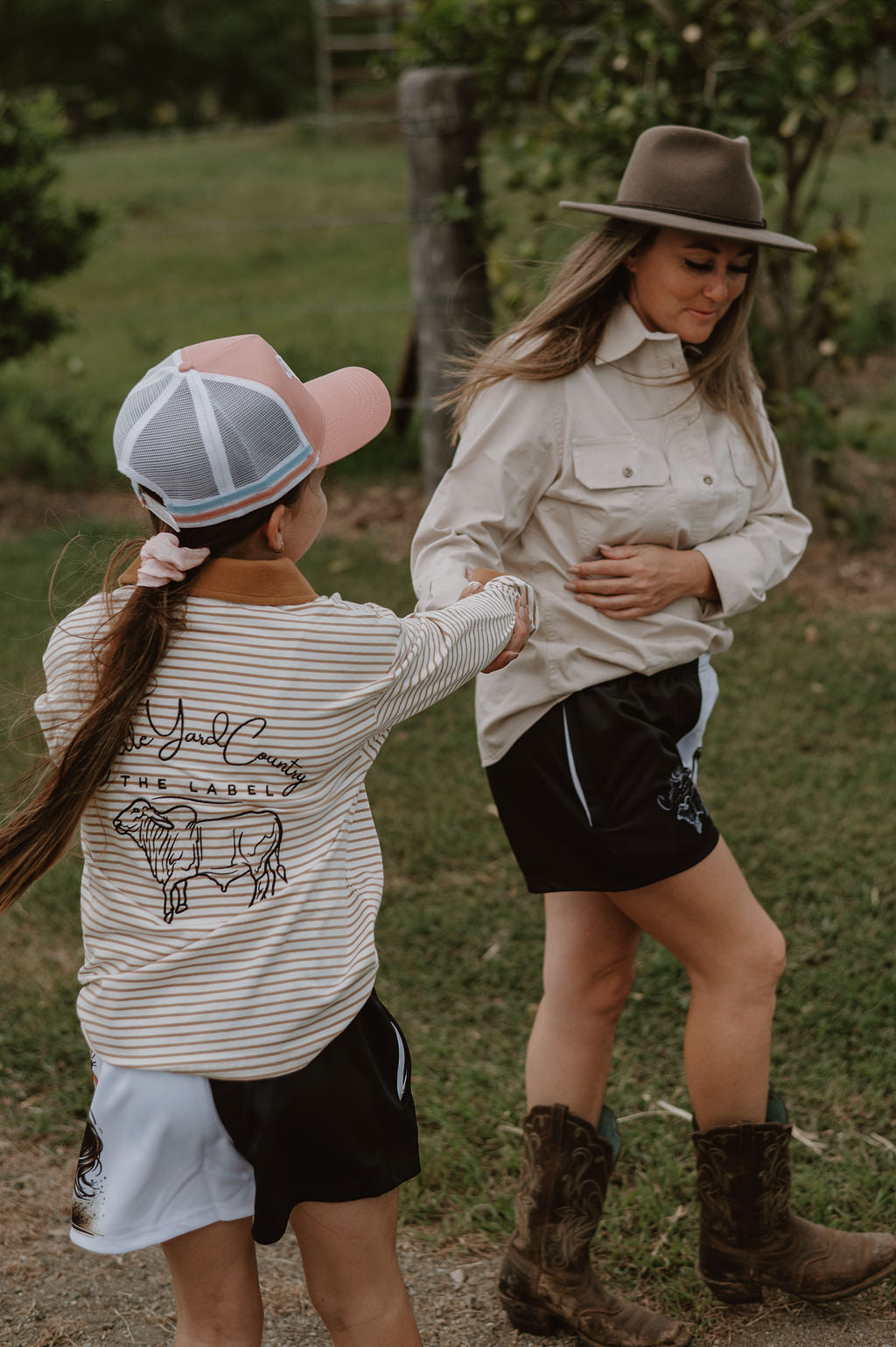 Retro cowgirl