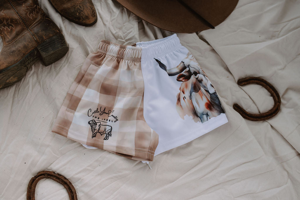 Texas Check shorts