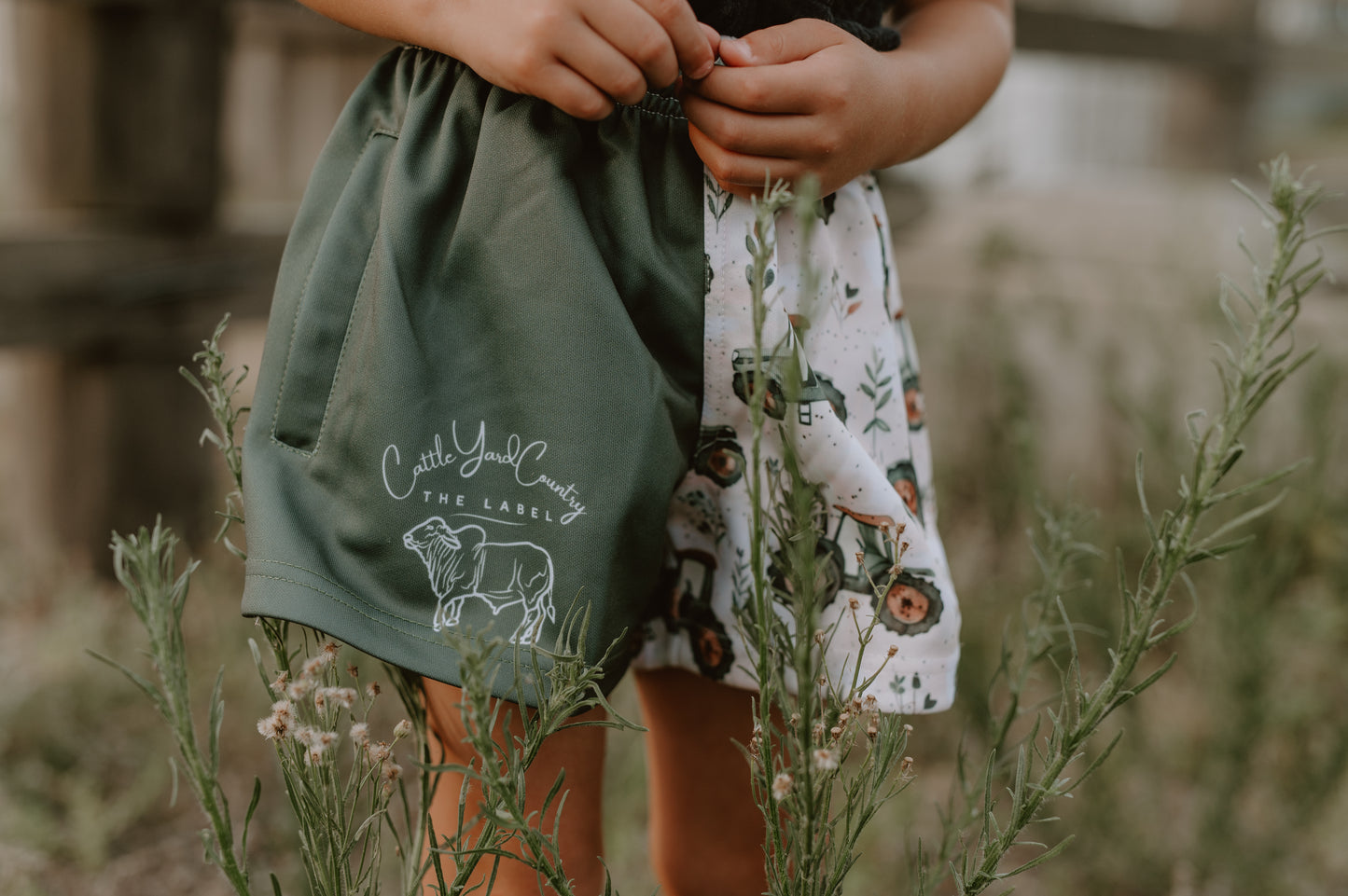 Little green tractors