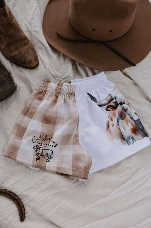 Texas Check shorts